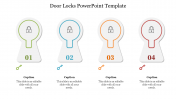 The Best Door Locks PowerPoint Template Themes Design